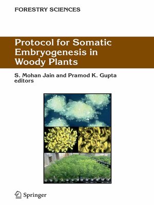 cover image of Protocol for Somatic Embryogenesis in Woody Plants